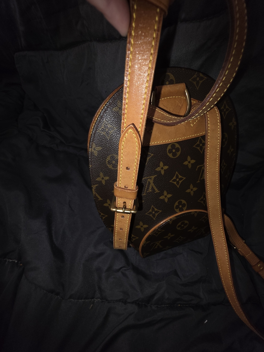 Louis Vuitton Monogram Backpack Crossbody - Brown/Tan - Picture 14 of 14